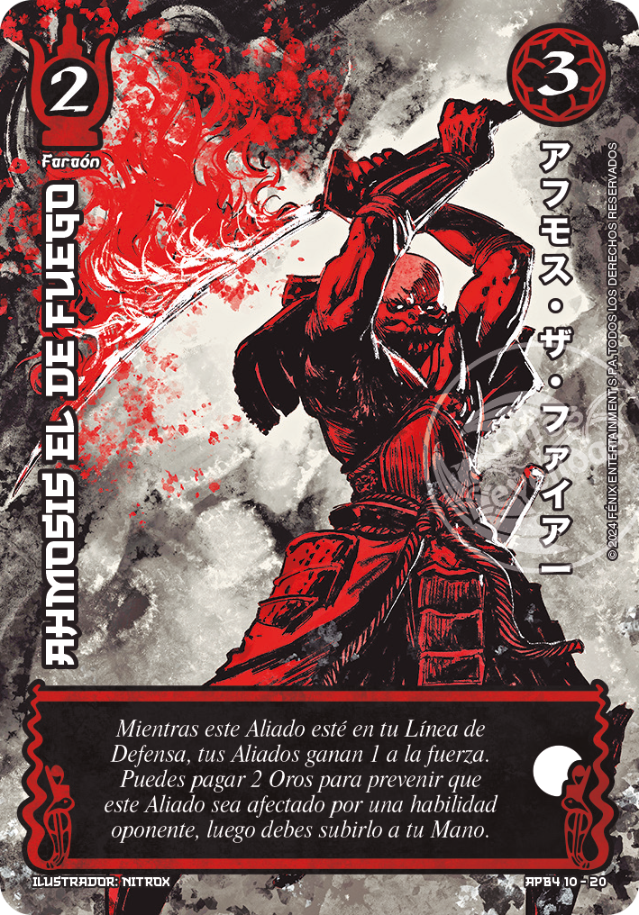 Ahmosis el de Fuego - Shogun 4