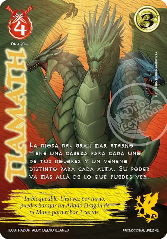 Promocional_LPE25_02 Tiamath - Arte Alternativo - Imagen 1