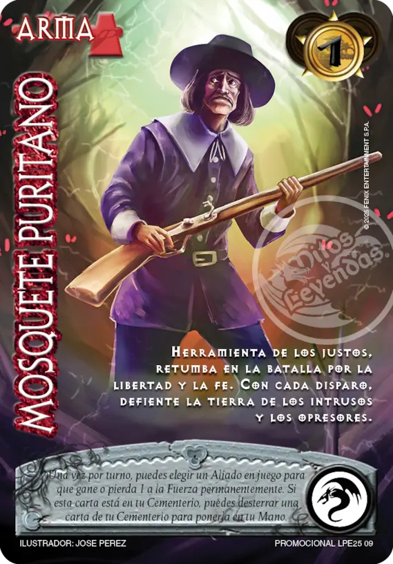 Mosquete Puritano - Arte Alternativo