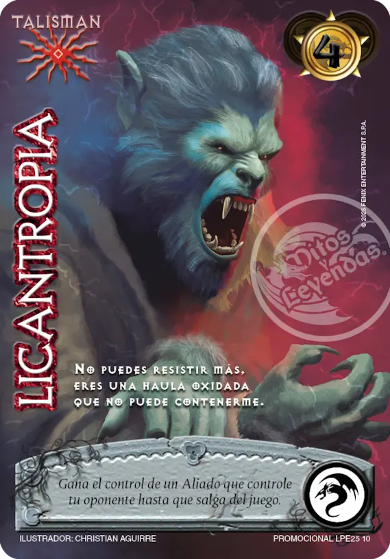 Promocional_LPE25_10 Licantropía - Arte Alternativo - Imagen 1