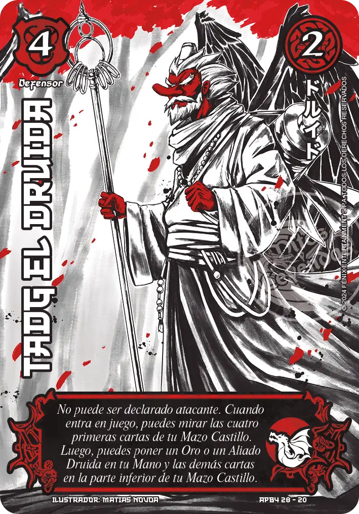 Tadg el Druida - Shogun 4