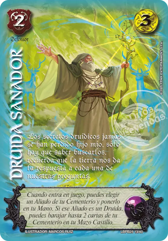 Druida Sanador - Arte Alternativo