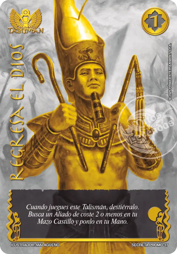 Secreta-Promo_37 Regresa el Dios - Secreta Dorada - Imagen 1