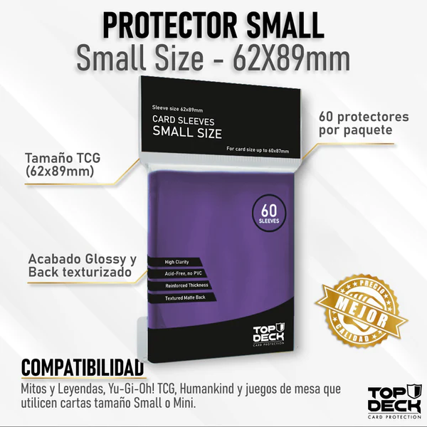 Protector Cardsleeves - Morado - Small Size