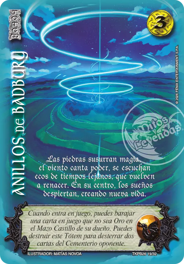 TKPB26_19 Anillos de Badbury- Arte Alternativo - Imagen 1