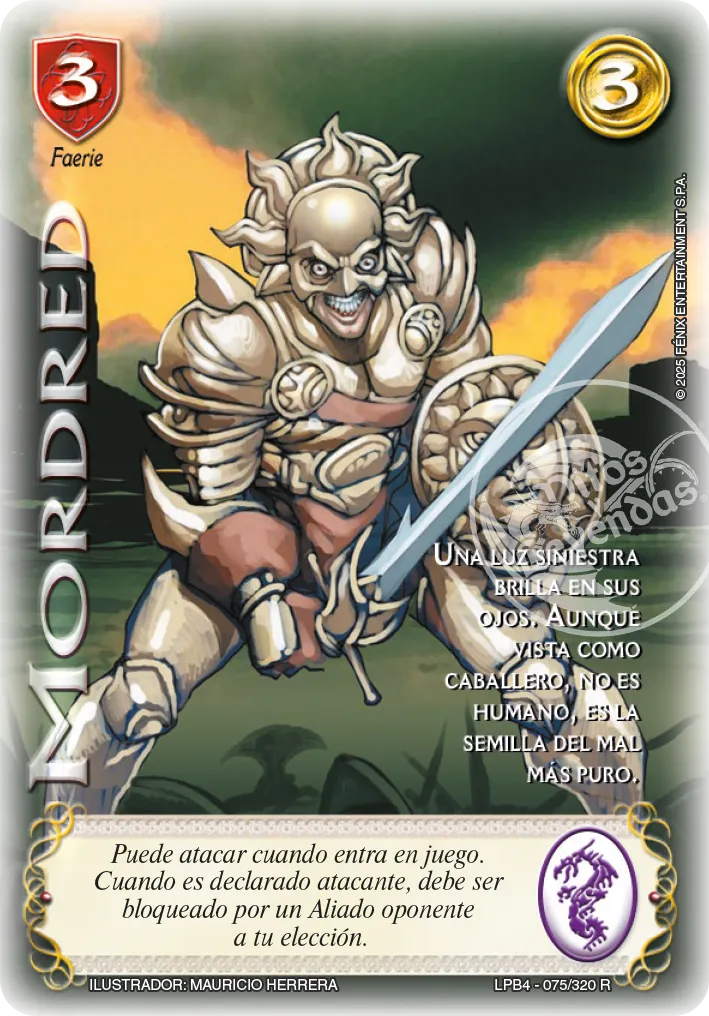 LPB4-075 Mordred - Real - Imagen 1