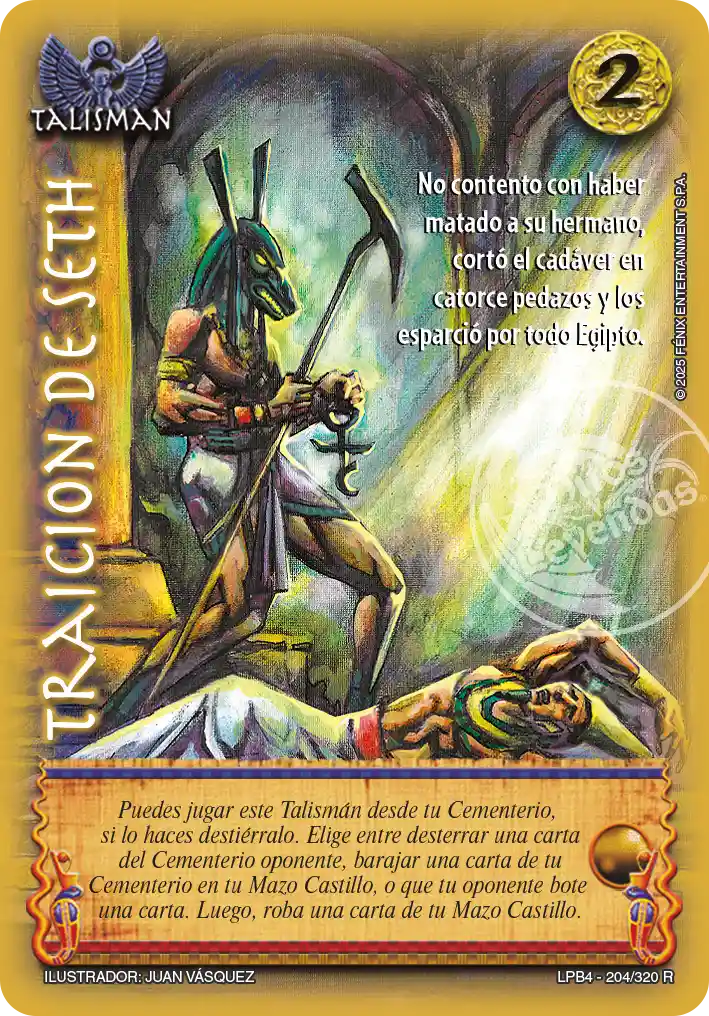 LPB4-204 Traición de Seth - Real - Imagen 1