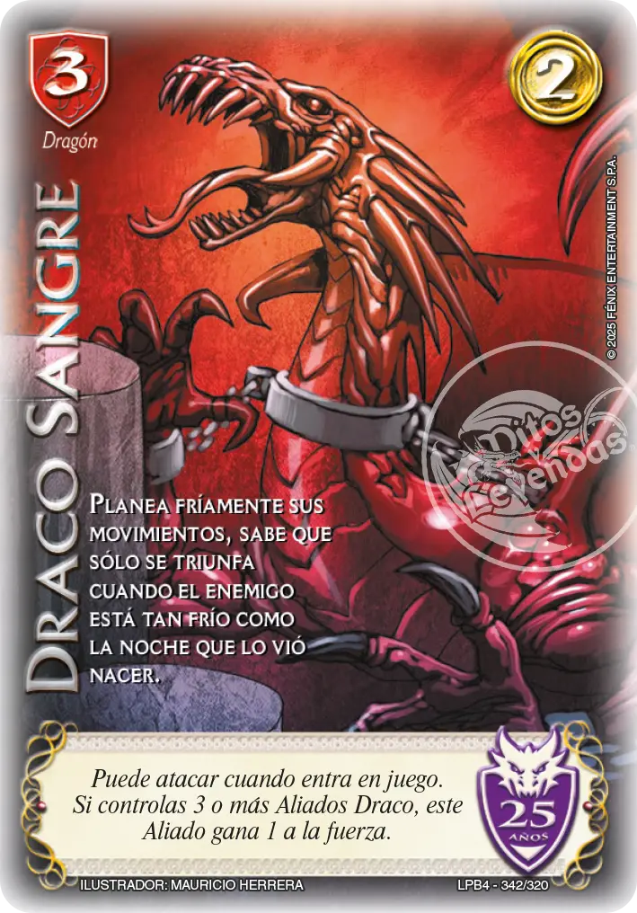 LPB4-342 Draco Sangre - Kit - Imagen 1
