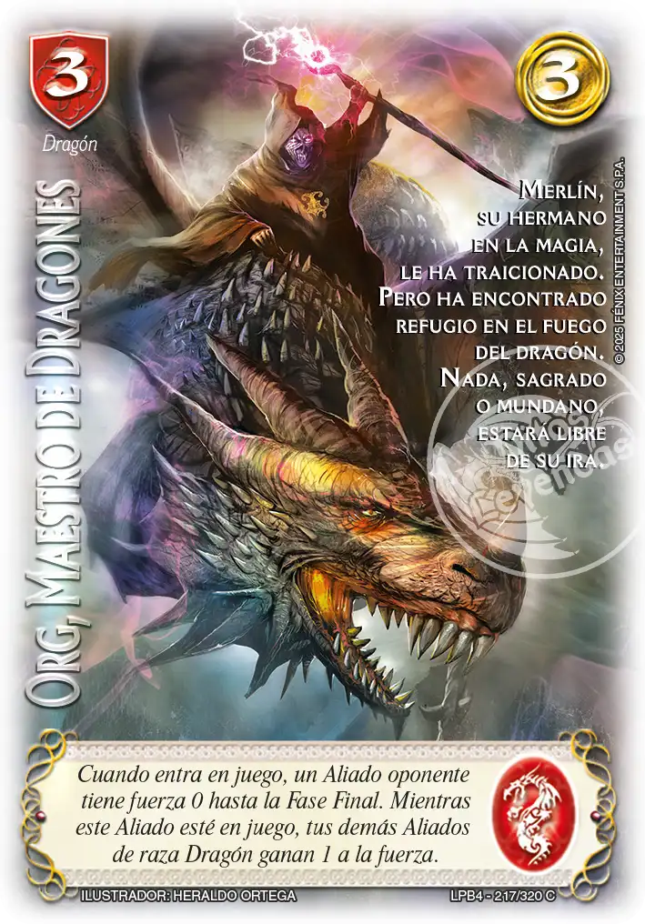 LPB4-217 Org, maestro de Dragones - Imagen 1