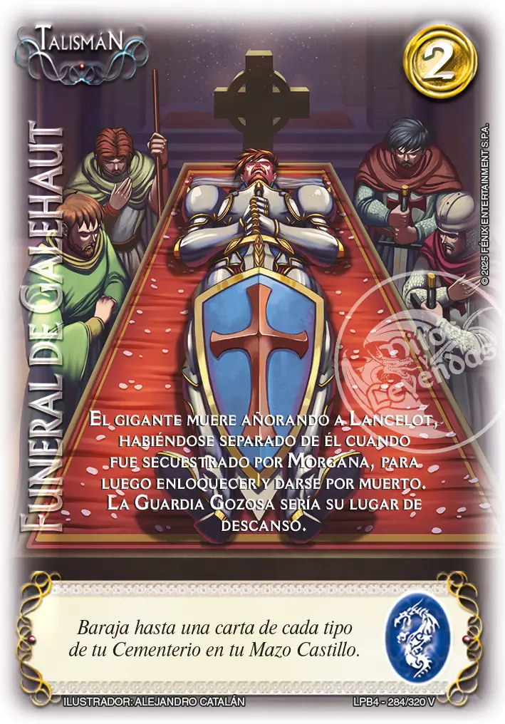 LPB4-284 Funeral de Galehaut - Imagen 1