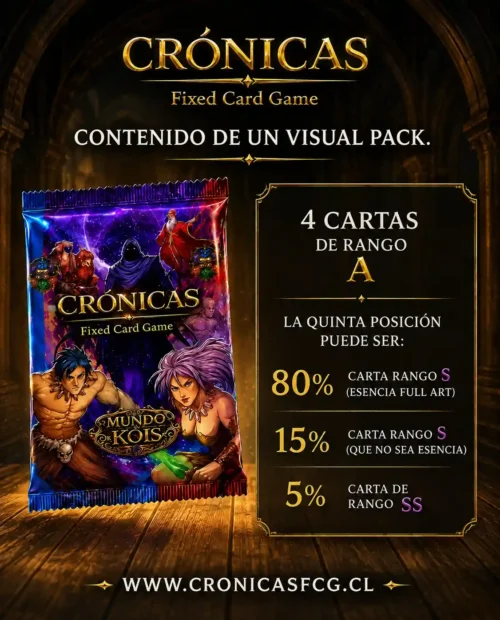 Preventa - 3x Display Visual Pack - Crónicas FCG - Imagen 3