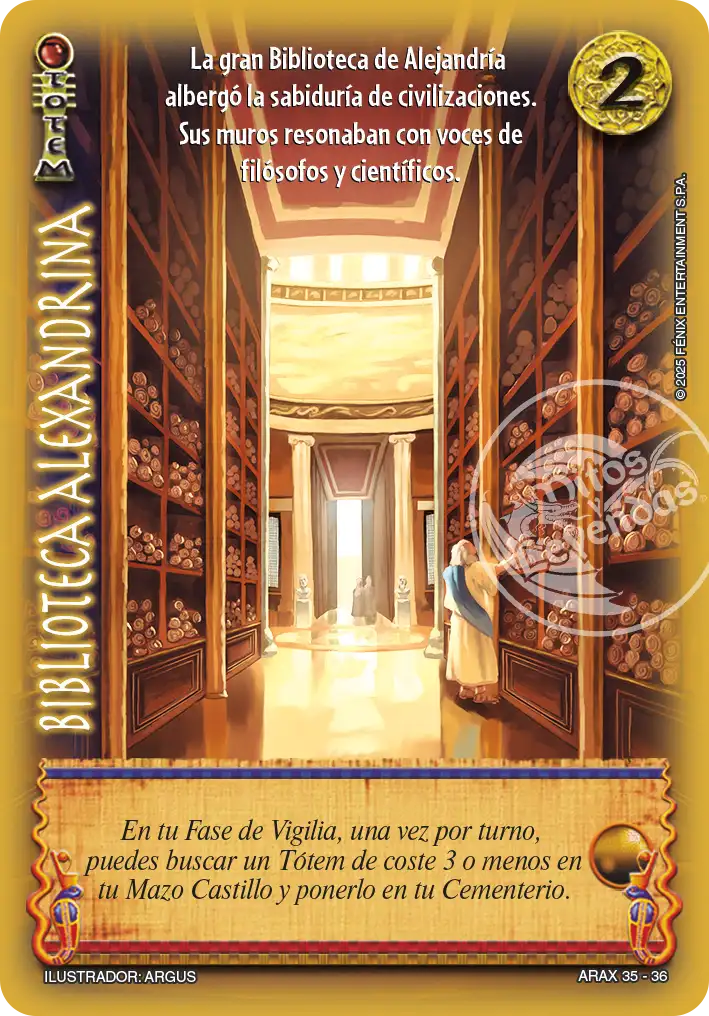 ARAX_35-1 Biblioteca Alexandrina - Imagen 1