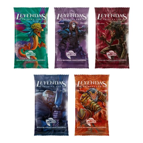 Pack de 5 sobres Mitos y Leyendas Primera Era 4.0
